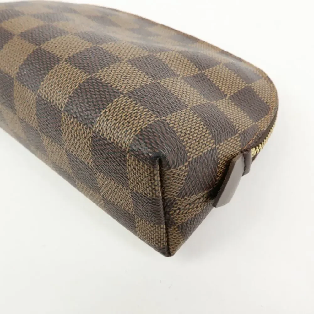Louis Vuitton Damier Ebene Cosmetic Brown